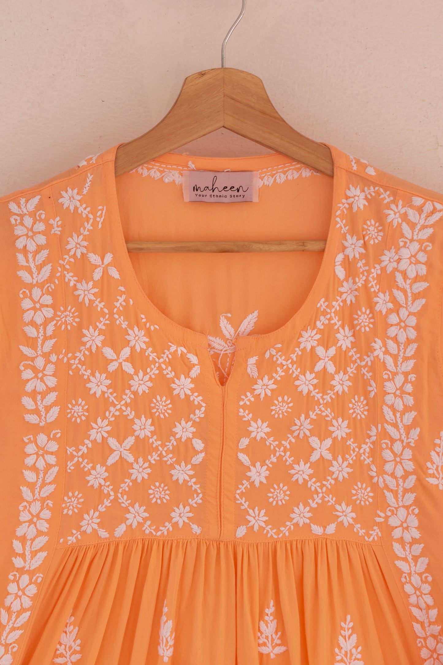 Short Top Rayon Peach