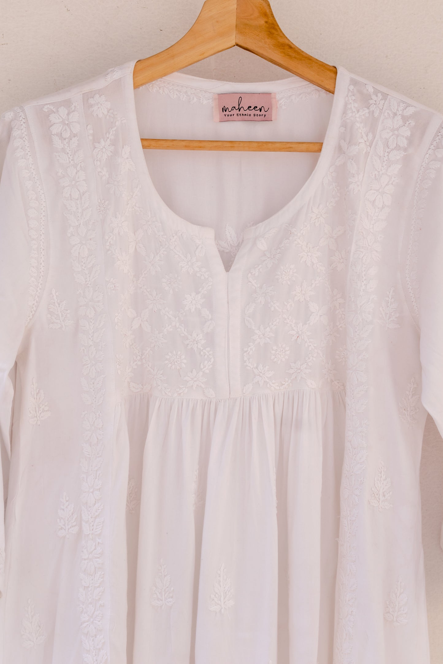 Short Top Rayon White
