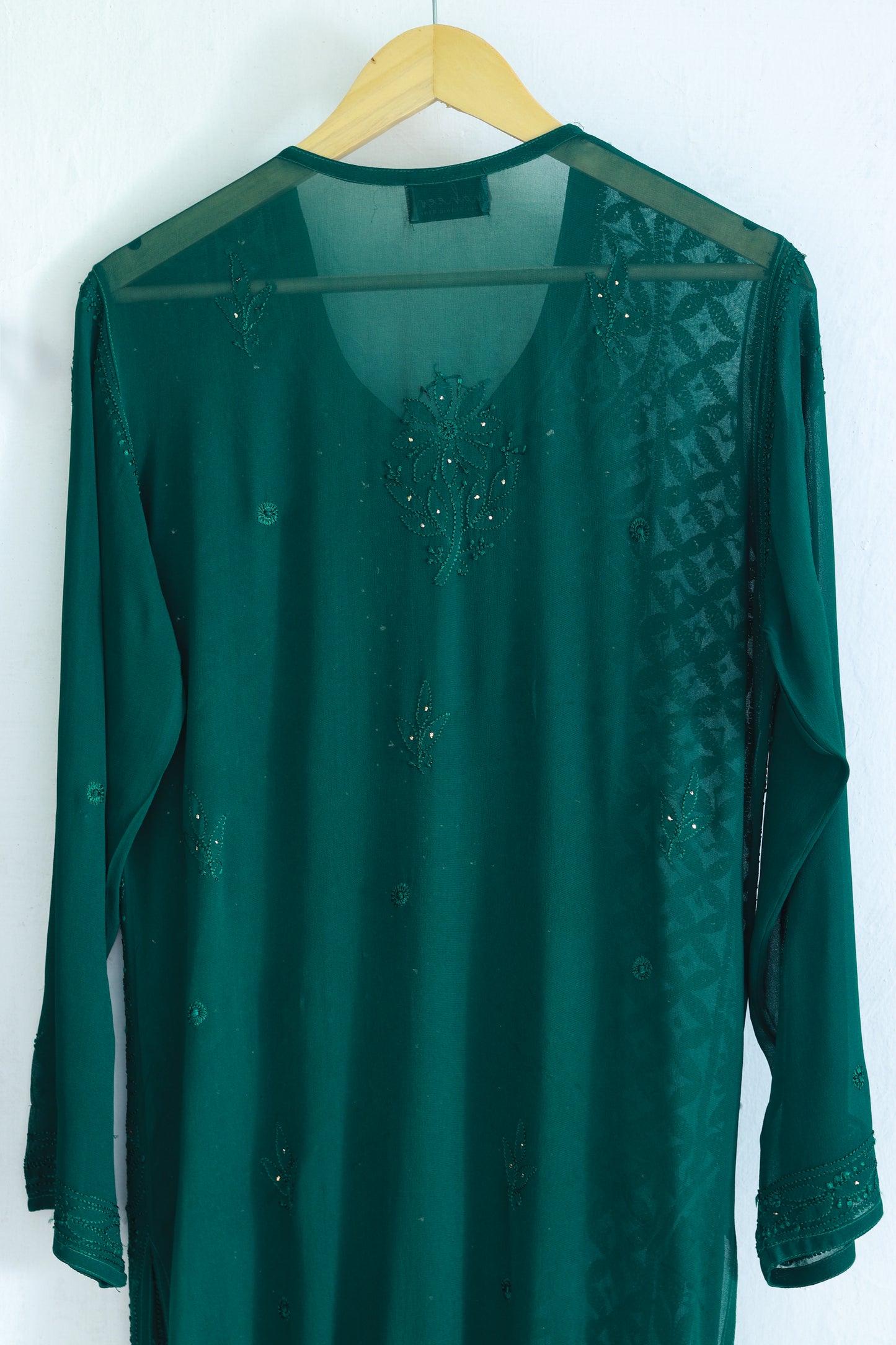 3 Piece Viscose Suit Forest Green