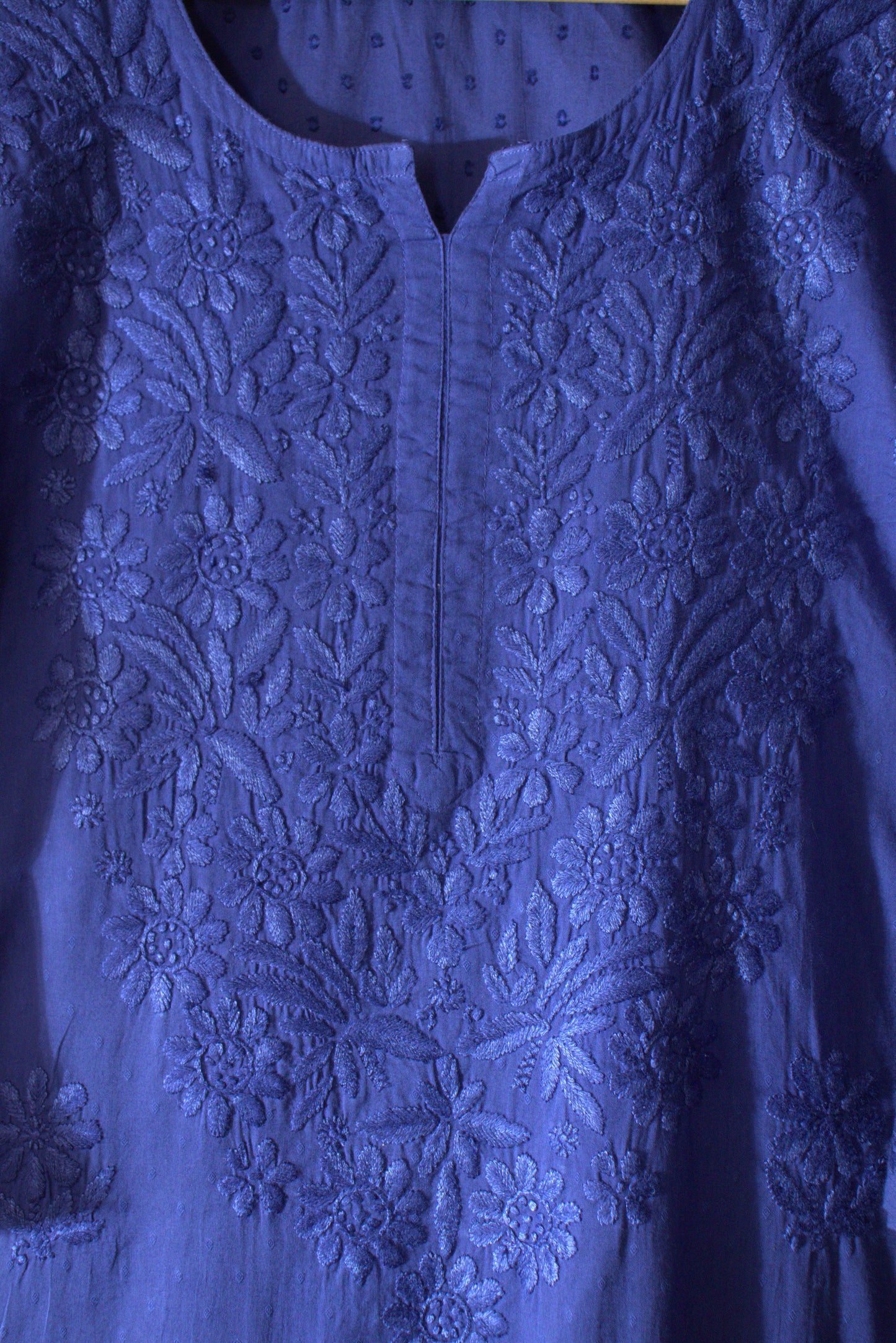 Kurta Palazzo Set Cotton Blue