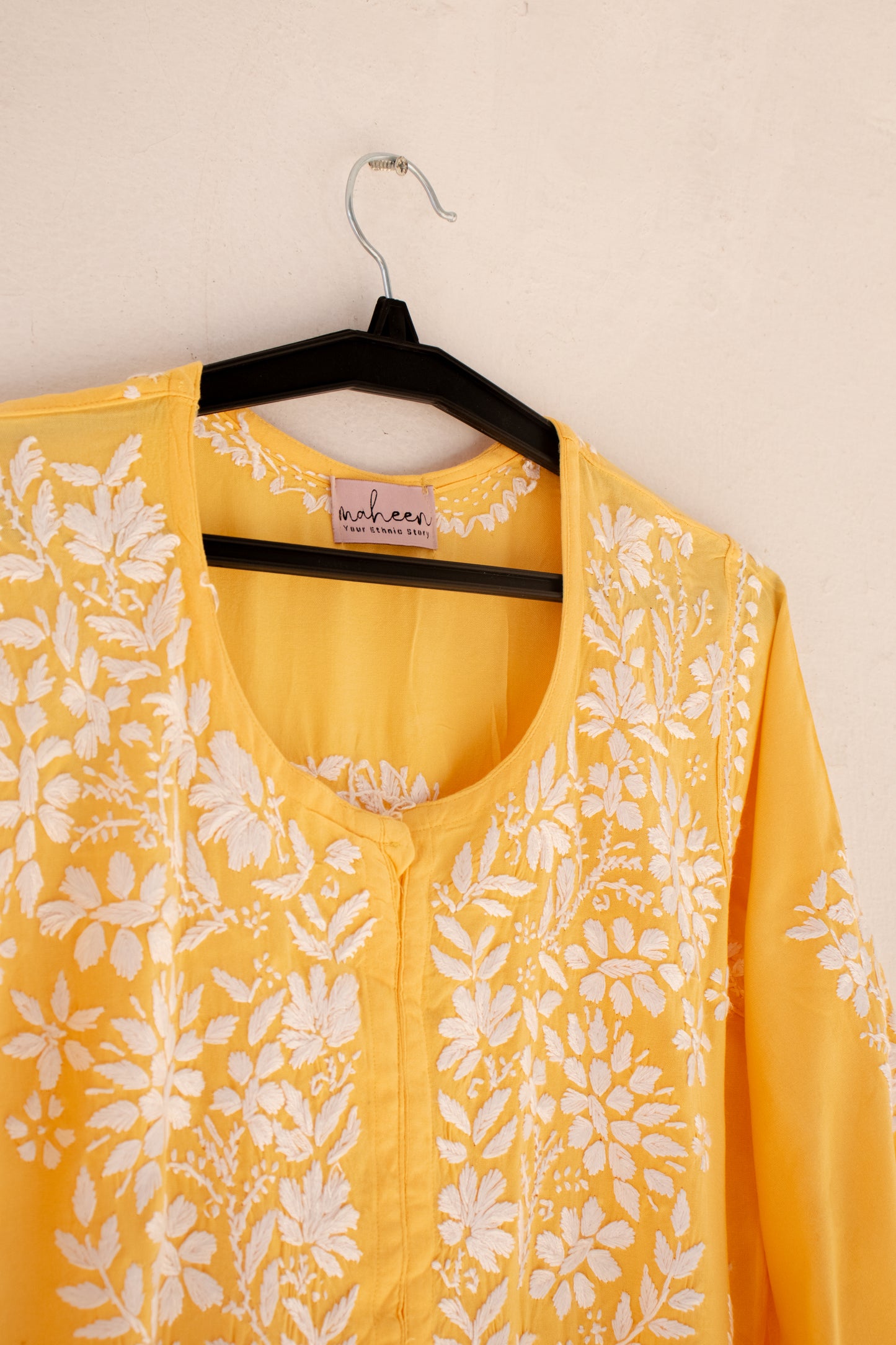 Kurta Palazzo Set Rayon Yellow