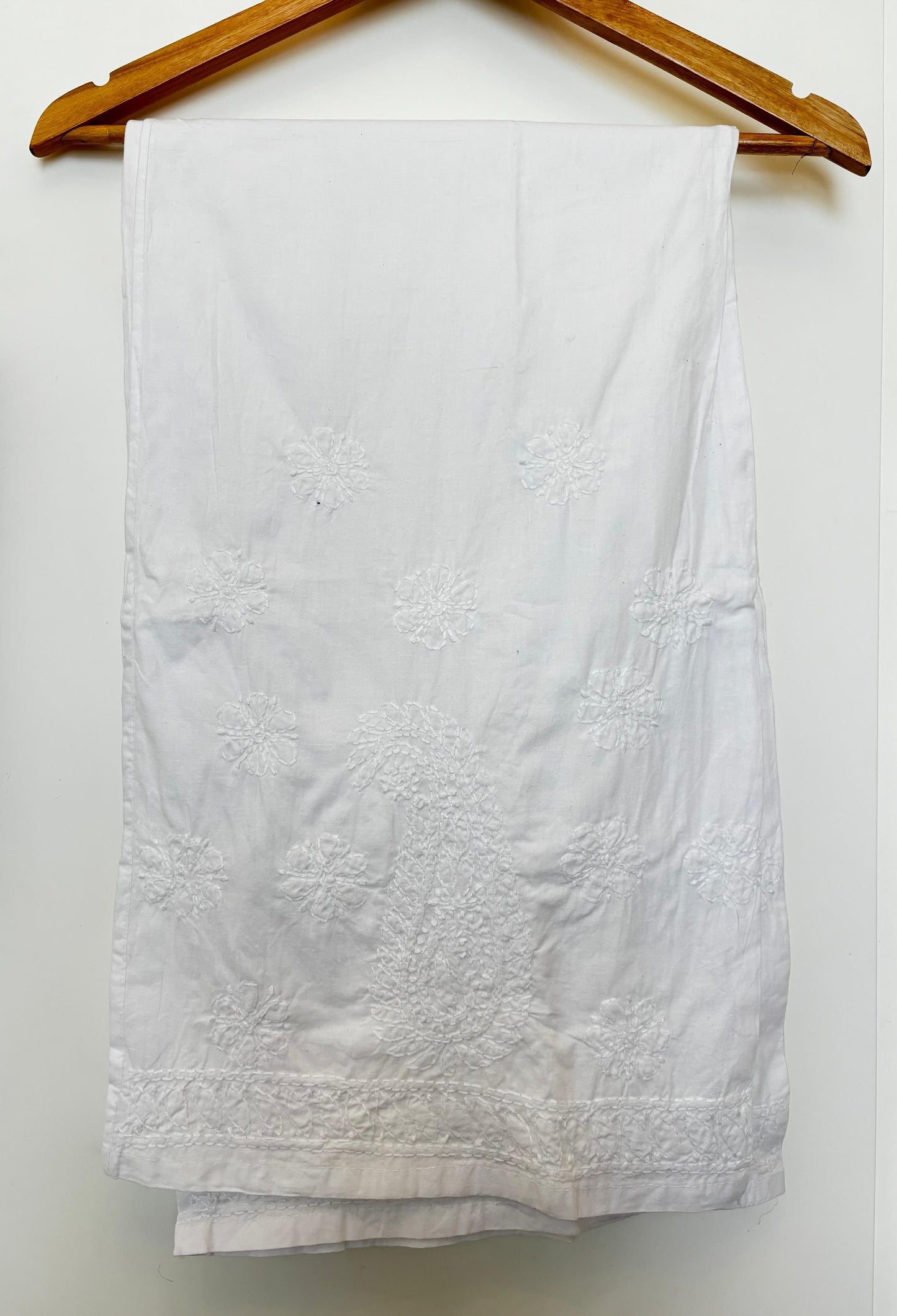 Pant Cotton White Palazzo